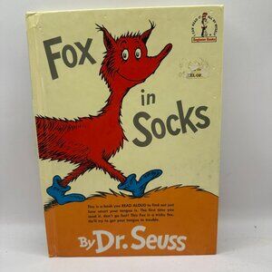 Fox In Socks By Dr. Seuss Hardcover Childrens Book